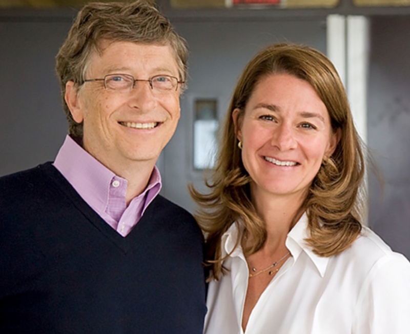 Билл Гейтс и Мелинда Гейтс