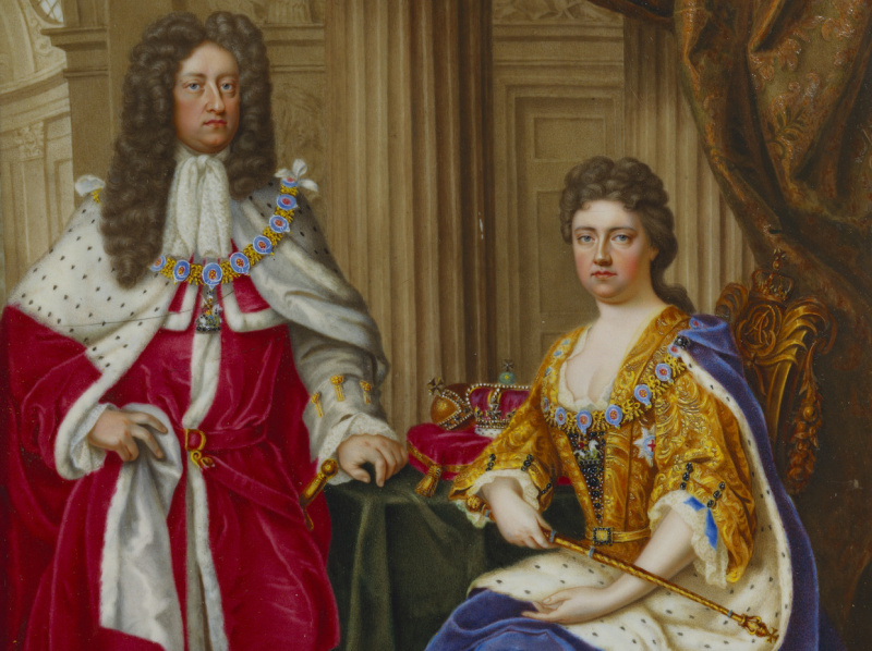 Георг Датский и Анна (королева Великобритании)