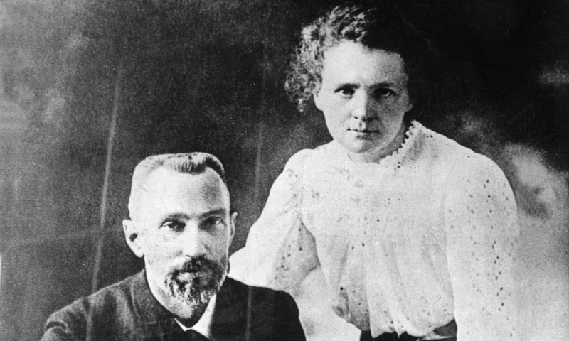 Пьер Кюри и Мария Склодовская-Кюри